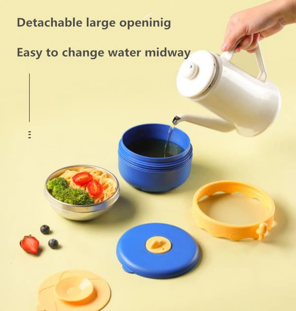 Detachable children bowl